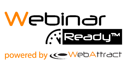 Webinar Ready powered by WebAttract