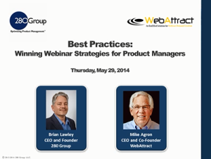Best Practices: Winning Webinar Strategies for Product Managers
