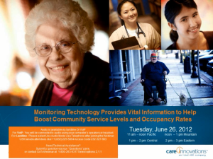 Help Boost Community Service Levels and Occupancy Rates