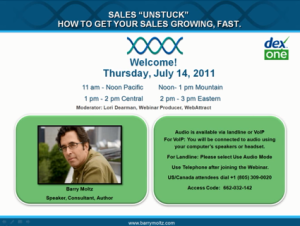 Industry Sector Small Medium Business - Sales Unstuck: How to get your sales growing, fast.