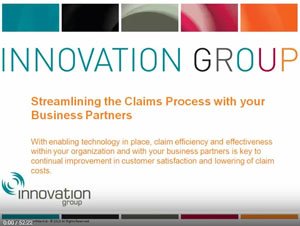 Industry Sector Financial Services Insurance - Streamlining the Claims Process with your Business Partners
