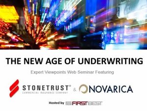 Industry Sector Financial Services Insurance - The New Age of Underwriting