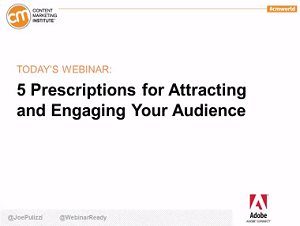 Webattract 5 prescriptions for attracting and engaging your audience